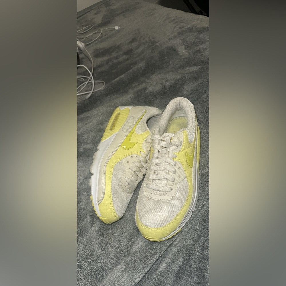 Yellow Nike Air Maxes